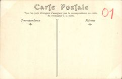 VINTAGE POSTCARD Borough Church of Husks Mausoleum