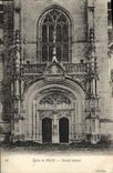 CPA Bourg Eglise de Brou Portail Lateral
