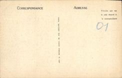 VINTAGE POSTCARD Borough Church of marble Husks Retable of the Vault of the Virgin