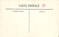 VINTAGE POSTCARD Borough Church of Husks the Mausoleum of Marguerite de Bourbon