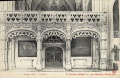 CPA Bourg Eglise de Brou Le Jubile