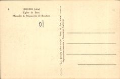 CPA Bourg Eglise de Brou Mausolee de Marguerite de Bourbon