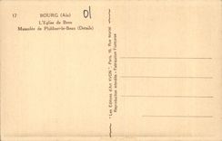 CPA Bourg Eglise de Brou Mausolee de Philibert le Beau