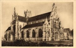 CPA Bourg Eglise de Brou Vue d'Ensemble