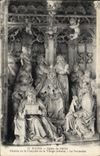 CPA Bourg Eglise de Brou Retable de la Chapelle de la Vierge La pentecote