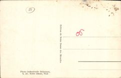 VINTAGE POSTCARD Church D' Utelle Furnace bridge of the Rosary Woodcarvings the XVII Century old