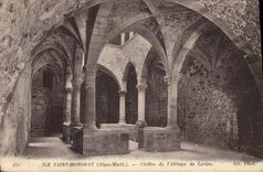 CPA Ile Saint Honorat Cloitre de l'Abbaye de Lerins