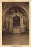 VINTAGE POSTCARD Cape D' Antibes Sanctuary Of Garoupe Notre Dame Vault Of the Guard