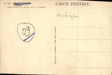 VINTAGE POSTCARD Montferrier the Church