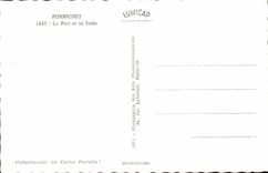 MODERN CARD Pornichet the Port and the Pier Boats