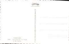 MODERN CARD Pornichet Plays on the Beach and the Casino Volley ball Volleyball Ball