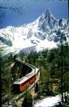 CPM Chamonix Mont Blanc Le Chemin De Fer Du Montenvers et l'aiguille du Dru