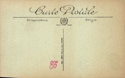 Interior de Chartres de la POSTAL de la VENDIMIA de la catedral el cubo y el estribillo