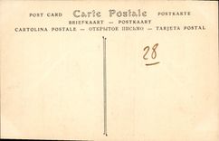 La POSTAL Chartres Pourtour de la VENDIMIA del estribillo la adúltera mira la escritura de Jesús en la arena