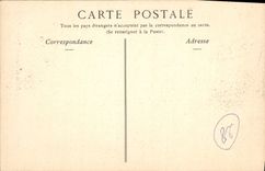 Detalles de Chartres de la POSTAL de la VENDIMIA del pórtico de la puerta meridional