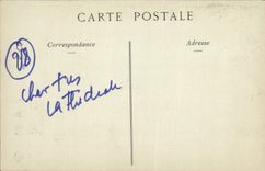 Pilastras de Chartres de la POSTAL de la VENDIMIA de la puerta real