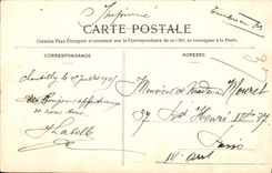 CPA Chateau De Chantilly 