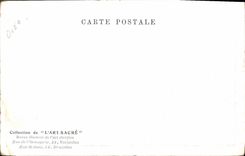 CPA Chateau De Chantilly Un des vitraux