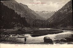VINTAGE POSTCARD Cauterets Plate Of Cayar And bottom Of Marcadau