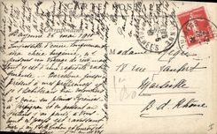 Coronación pesada del mosaico de la POSTAL de la VENDIMIA de espinas dorsales