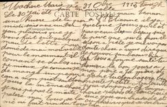 VINTAGE POSTCARD Holy Etienne Garden Marengo