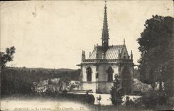 VINTAGE POSTCARD Amboise the Castle La Chapelle