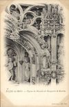 CPA Bourg Eglise De Brou Figures Du Mausolee De Marguerite De Bourbon