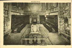 CPA Bourg L'Eglise De Brou Interieur