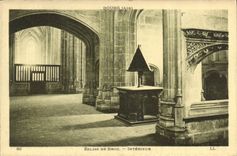 CPA Bourg Eglise De Brou Interieur