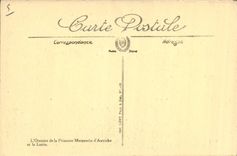 Iglesia de la ciudad de la POSTAL de la VENDIMIA de cáscaras interiores