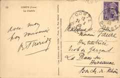 POSTAL Corte de la VENDIMIA la ciudadela