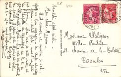 VINTAGE POSTCARD Paray Monial Vault Of the Visitation Furnace bridge And Grid Of the Cloister