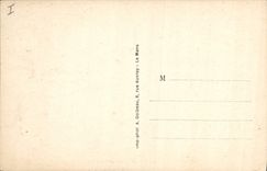 VINTAGE POSTCARD Mans House of the queen Berengere Cour