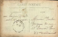 VINTAGE POSTCARD Mans Church St Benoit