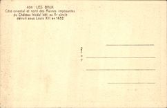 CPA Les Baux Cote Oriental Et Nord Des Ruines