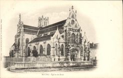 CPA Bourg Eglise De Brou