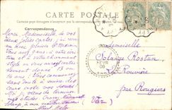 VINTAGE POSTCARD Senlis Northern Cathedral Gate