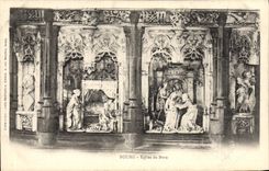 CPA Bourg Eglise De Brou