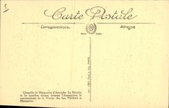 VINTAGE POSTCARD Church Of Interior Husks