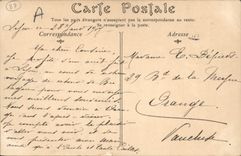 VINTAGE POSTCARD Tours the Theater