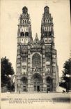 VINTAGE POSTCARD Tours the Cathedral Gatien Saint
