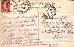 VINTAGE POSTCARD Tours View