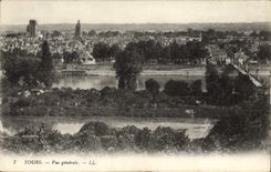 CPA Tours Vue Generale 