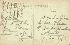 Bordes de Vouvray de la POSTAL de la VENDIMIA de Cisse