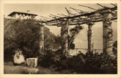 VINTAGE POSTCARD Pergola On the Littoral