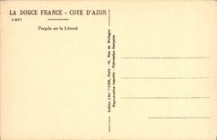 CPA Pergola Sur Le Littoral