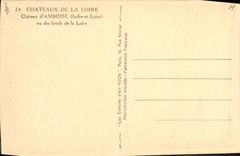 CPA Amboise Vu Des Bord De La Loire