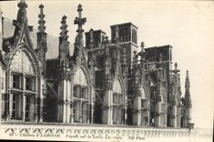 CPA Chateau Amboise Facade Sur La Loire Lucarnes
