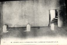 VINTAGE POSTCARD Loaches the Keep the Room Of Tortures