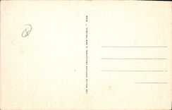 Cornisa de Agay del oro de la POSTAL de la VENDIMIA